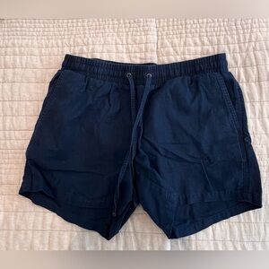 Womens Navy Blue Shorts. Size M